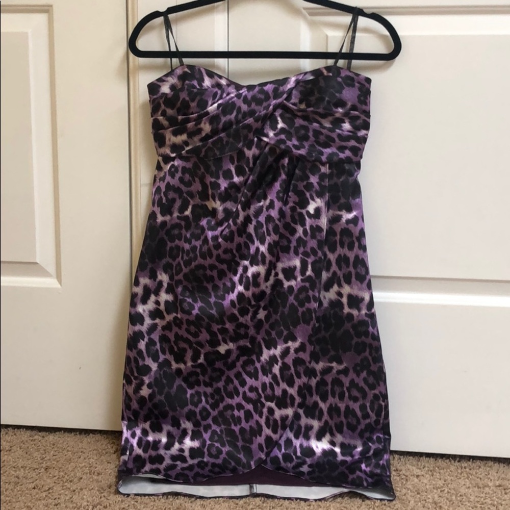 Women’s leopard print sexy dress